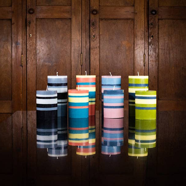 Multi Pillar Candle | British Colour Standard