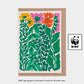 Wildflower Regeneration Greetings Card