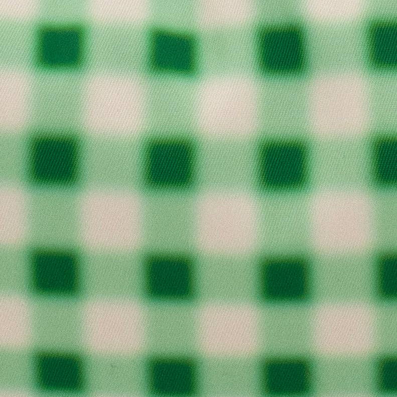 Blurred Plaid Green | Printed Carryall Tote Bag