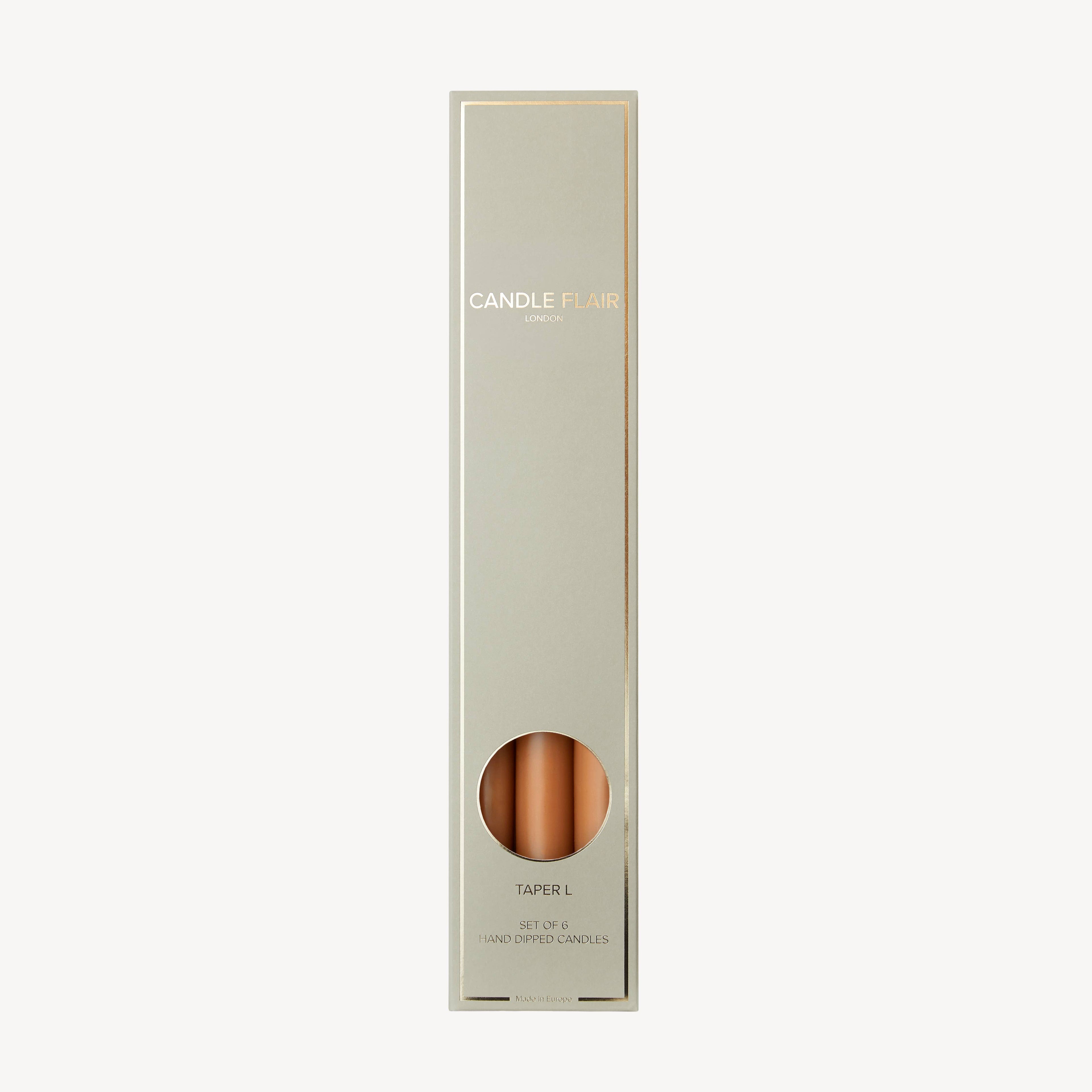Caramel | Box of 6 Candles
