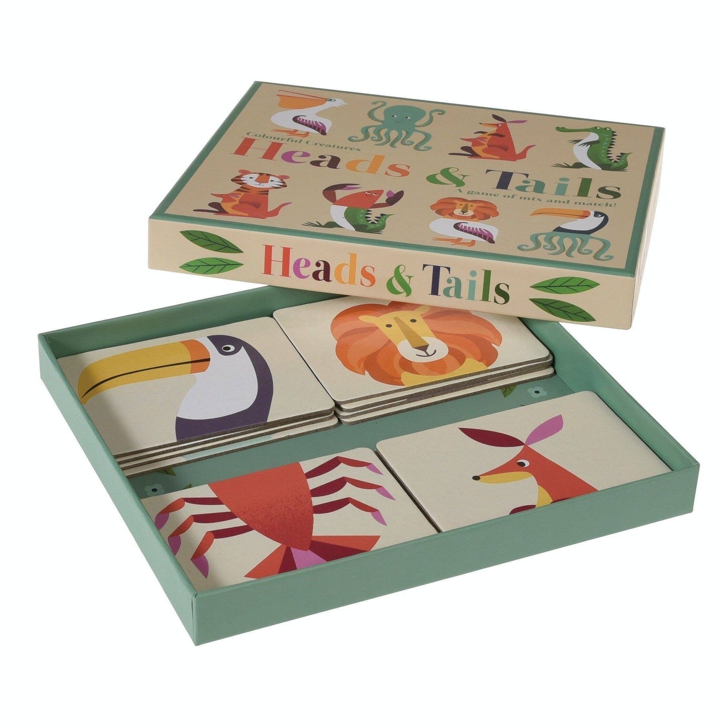 Heads And Tails Game | Colourful Creatures