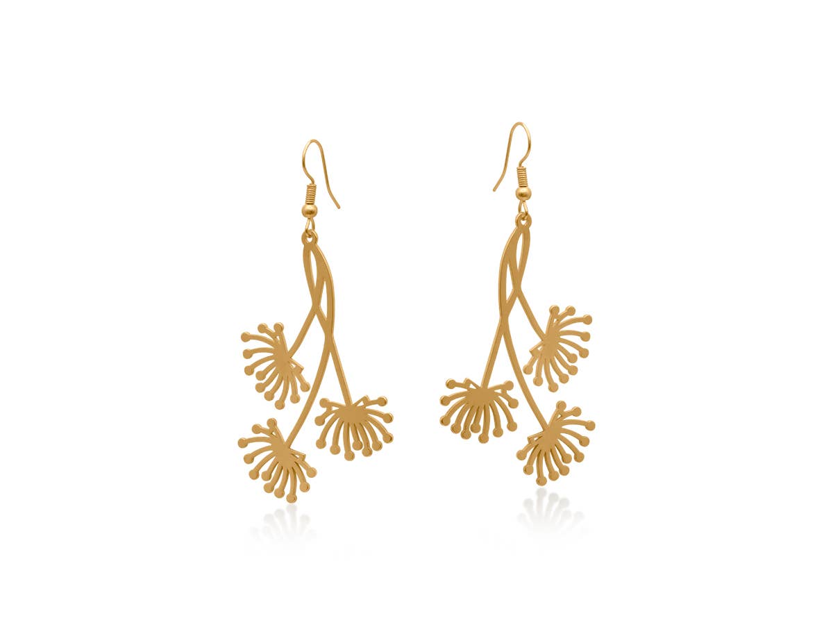 Siena Dream of Love Dangle Earrings | Gold