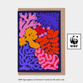 Coral Greetings Card