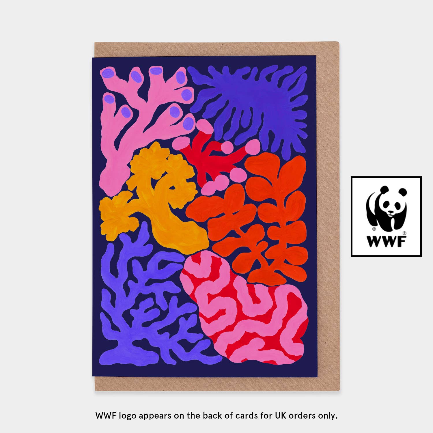 Coral Greetings Card