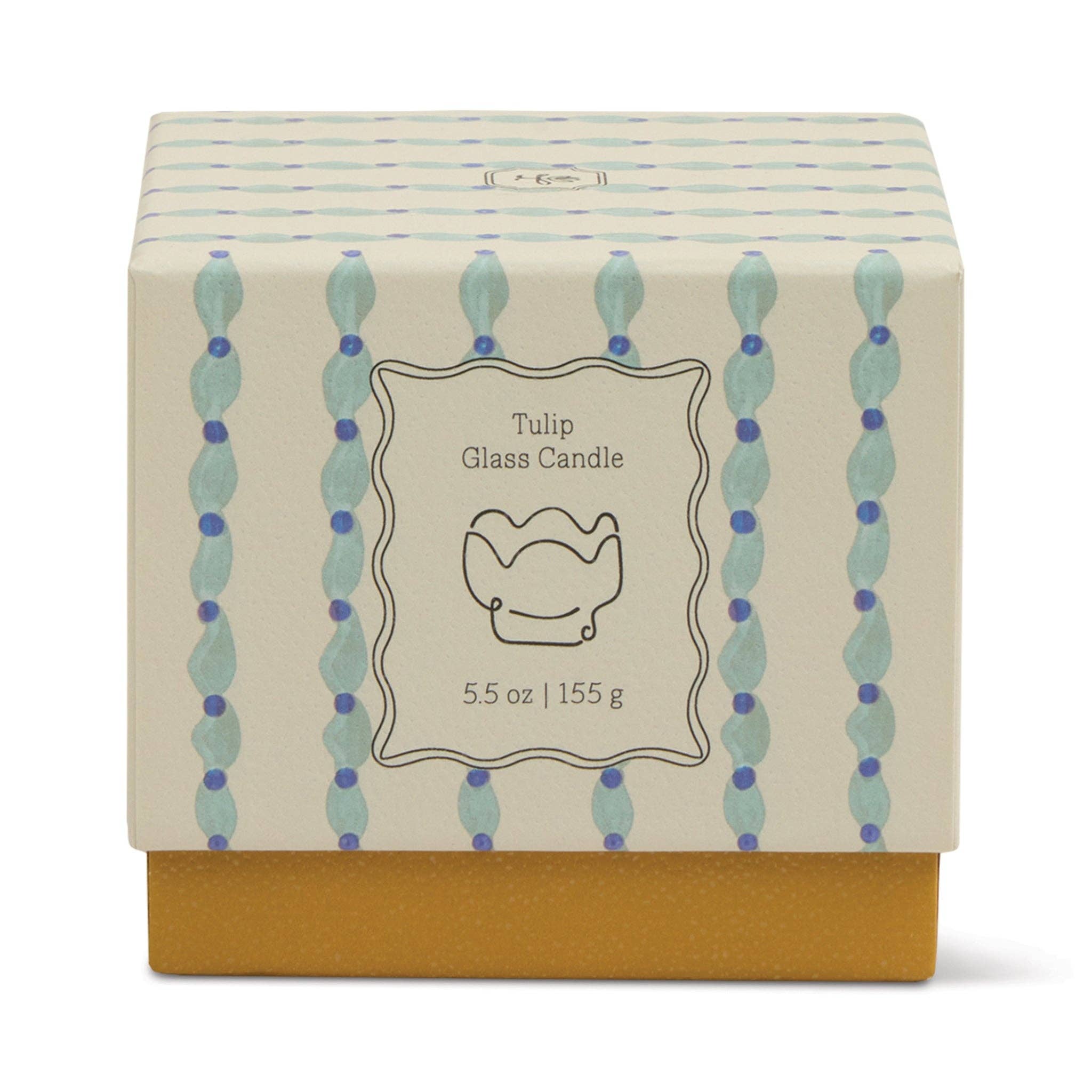 Tulip Glass Candle | Wisteria & Willow