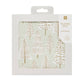 Silver & Gold Eco Christmas Tree Napkins | 20 Pack |
