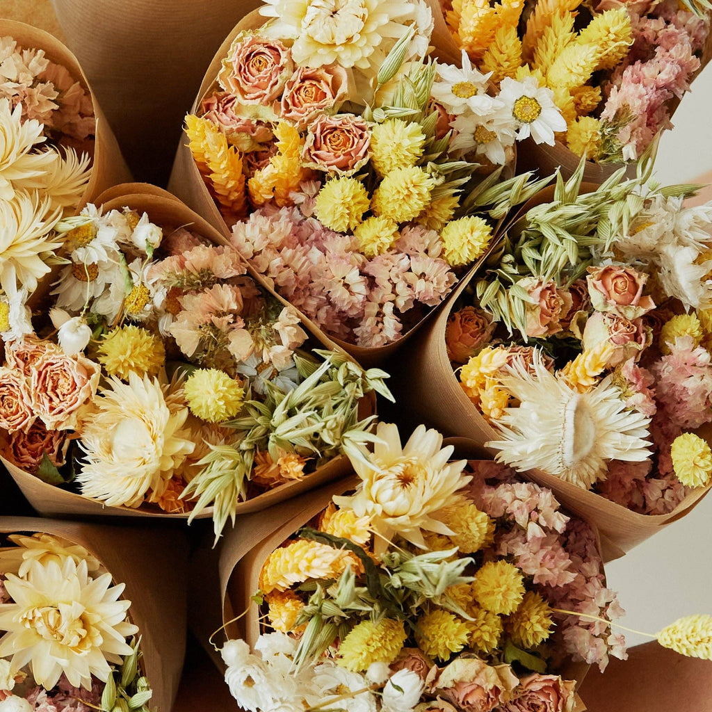 Market More Dried Flowers Bouquet | Honey Blossom