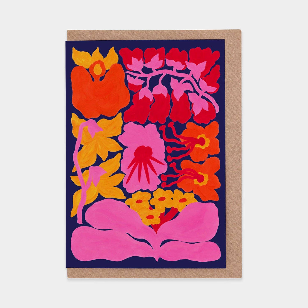 Orchids of the Amazon Greetings Card