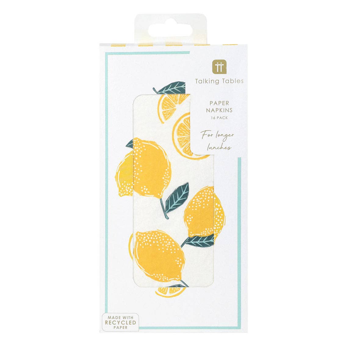 Lemon Paper Napkins | 16 Pack