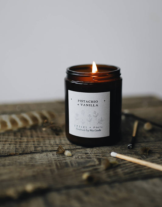 Pistachio & Vanilla Soy Candle