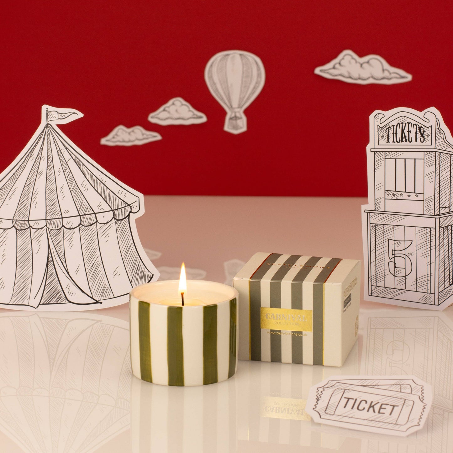 Olive Votive Candle | Tomato Leaf