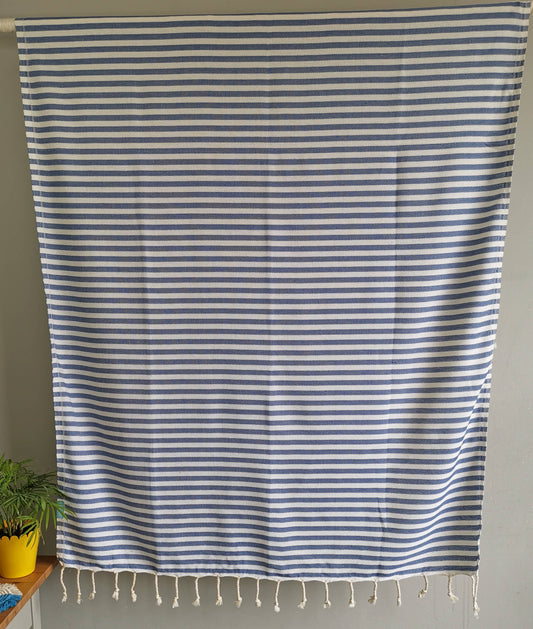 Turkish Peshtemal Towel -  Denim