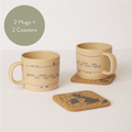 Shipping Forecast Mugs and Coasters Bundle