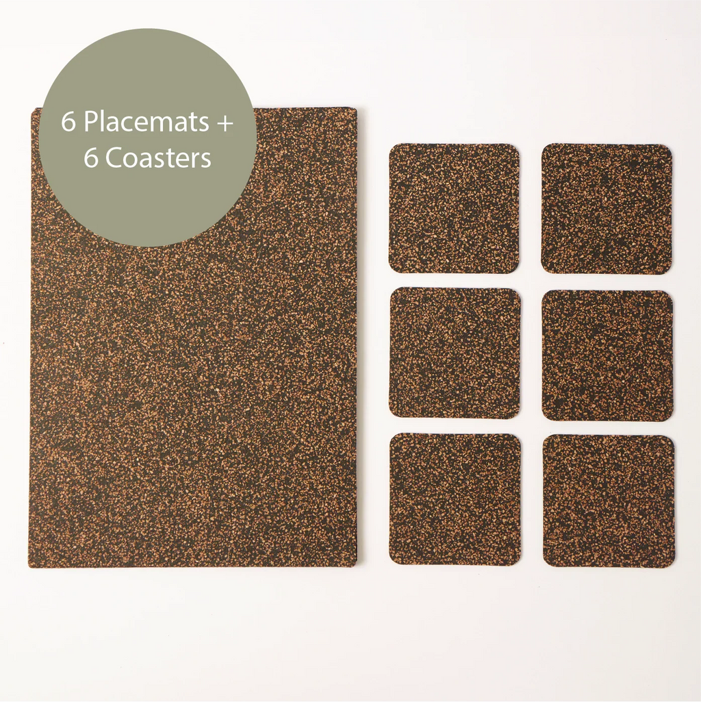 Dash Rectangle Placemats and Coasters Bundle | Table S/6