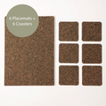 Dash Rectangle Placemats and Coasters Bundle | Table S/6