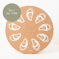 Cork Max Placemats | Oyster | 3 Sets for 2