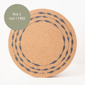Cork Max Placemats | Fish On A Line | 3 Sets for 2