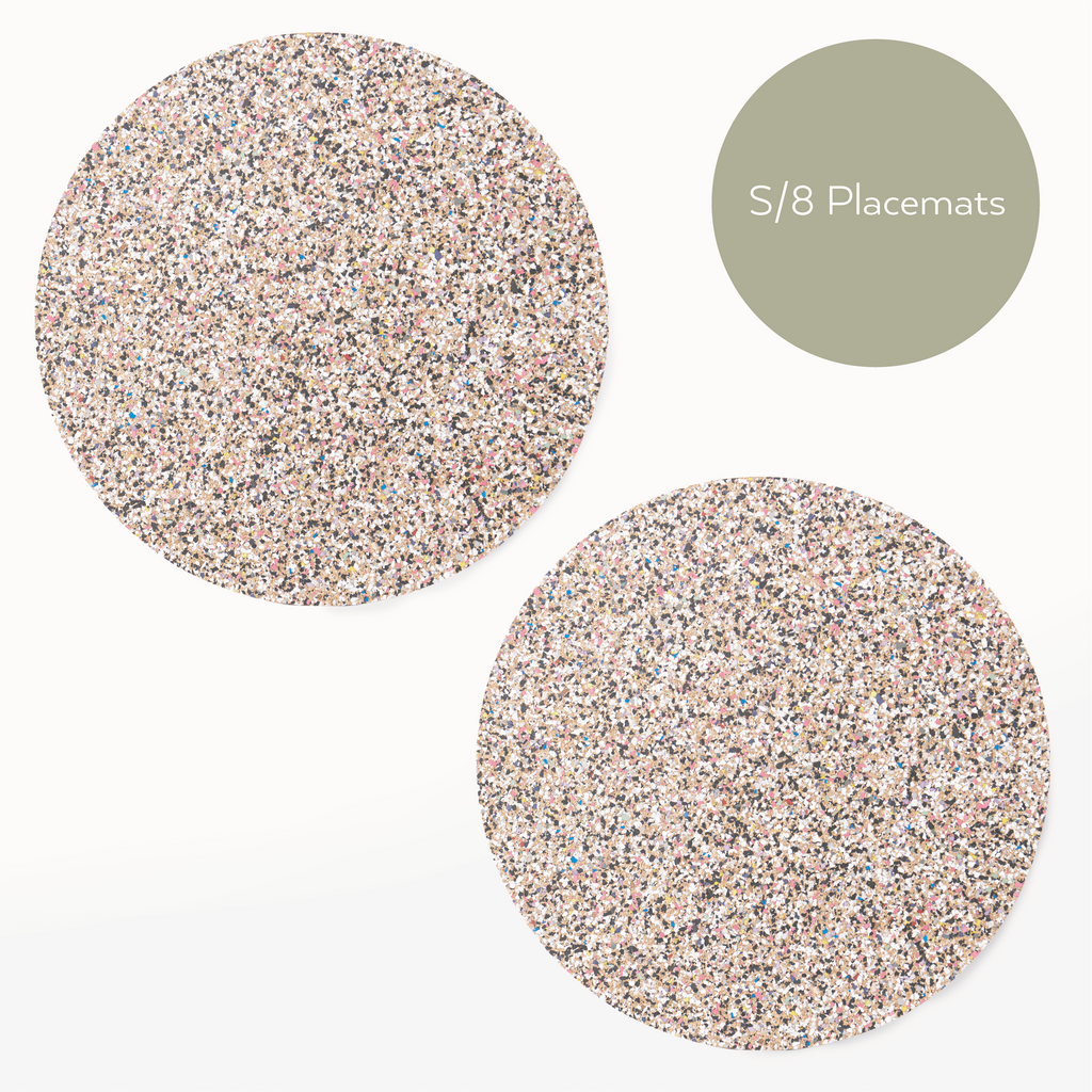 Beach Clean MAX Placemats | Round S/8