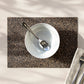 Dash Recycled Rubber & Cork Rectangle Placemats | Rectangle Set of 8 Plus 2 Sets of Free Coasters
