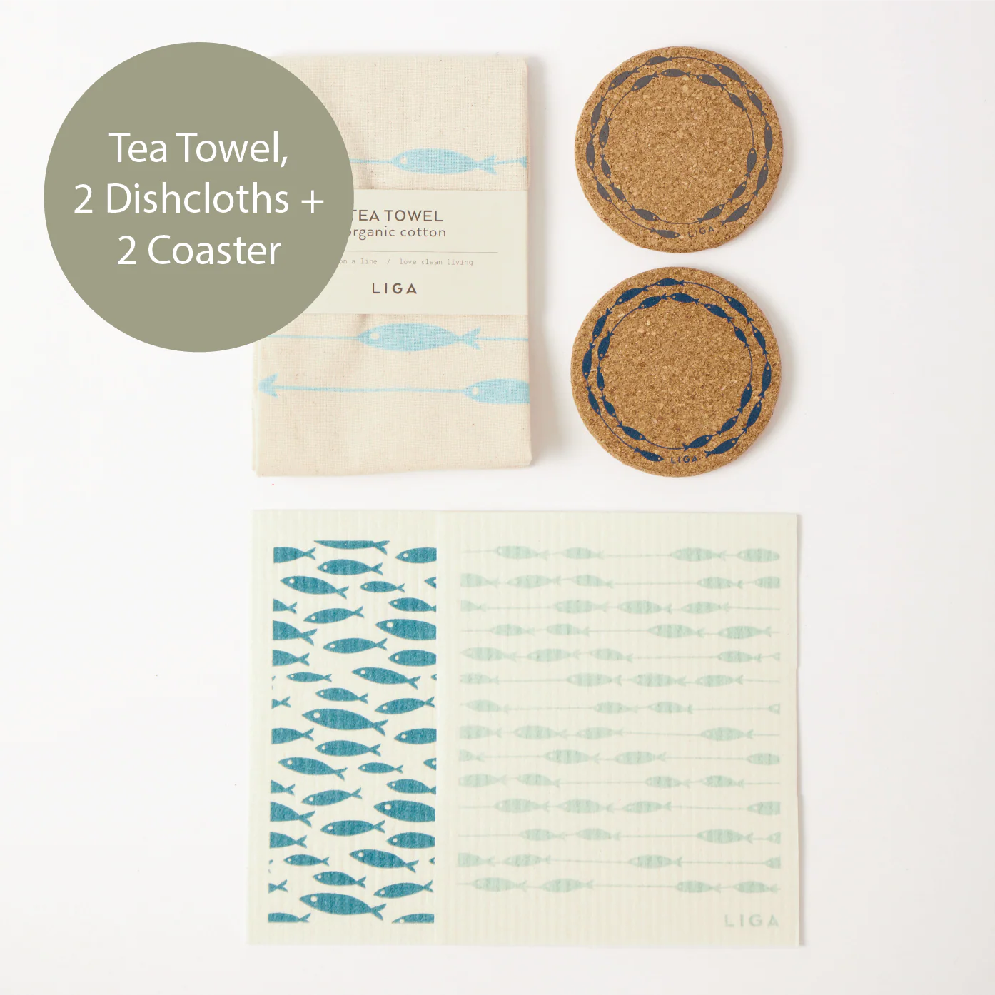 Fish on a Line Gift Set