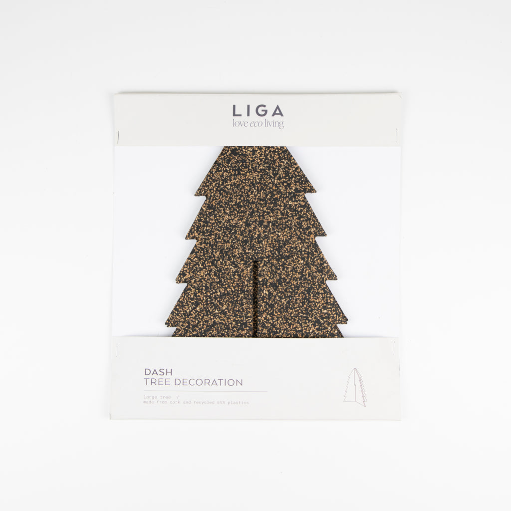 Dash Recycled Rubber & Cork Large Tree