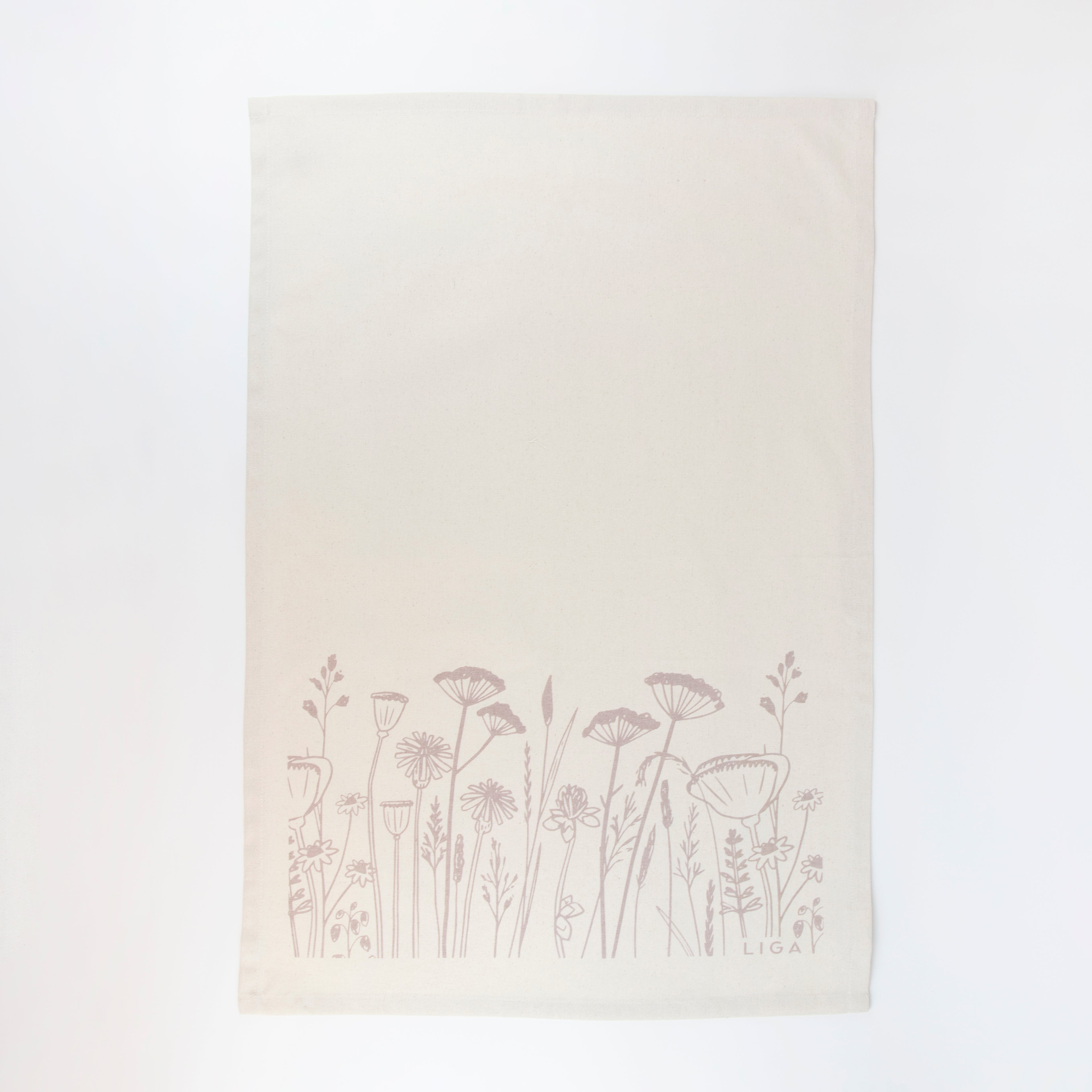 Organic Tea Towels | Flowers