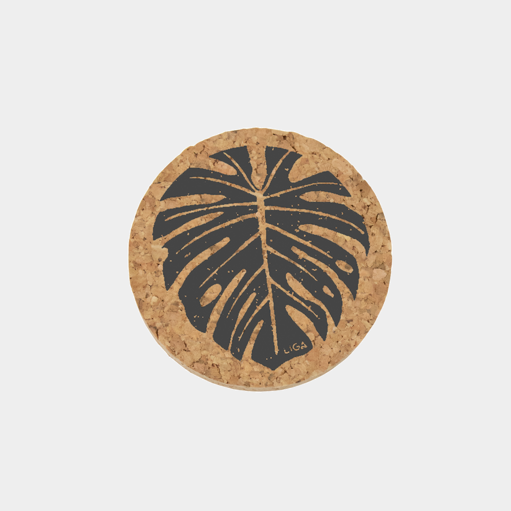 Monstera Cork Magnet