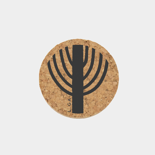 Winter Tree Cork Magnet