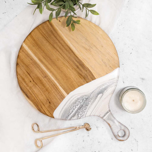 Round Cheeseboard | Marble