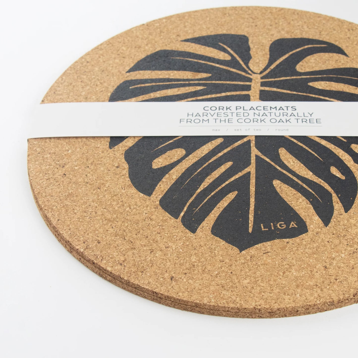 Cork Max Placemats | Monstera | Buy 2 get 1 FREE