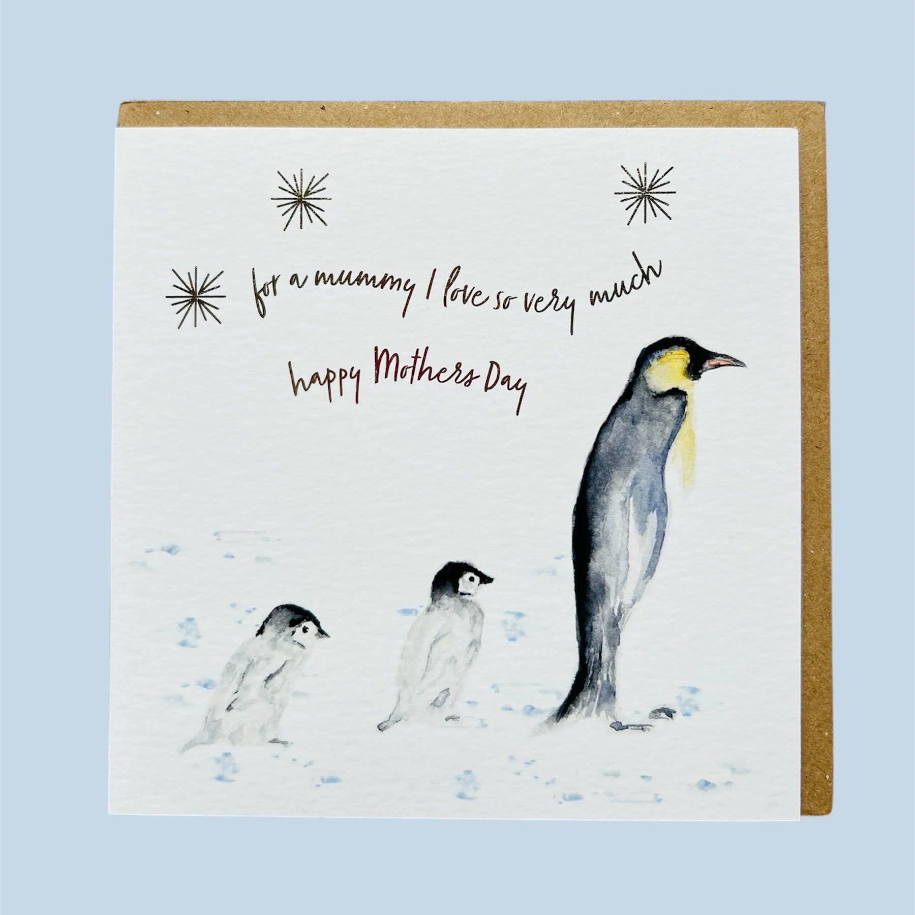 Mothers Day Penguins |  Greeting Card