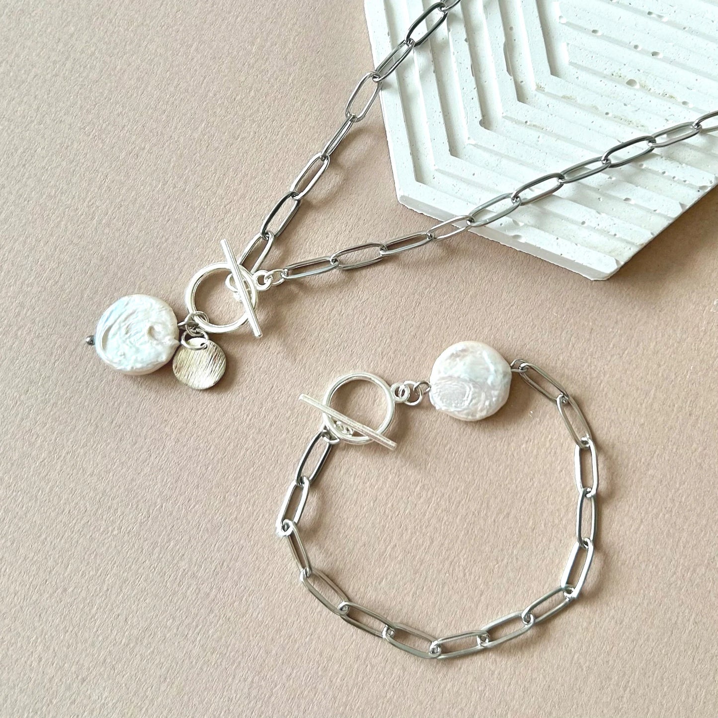 Ocean Pearl Necklace | BespokeAli Studio