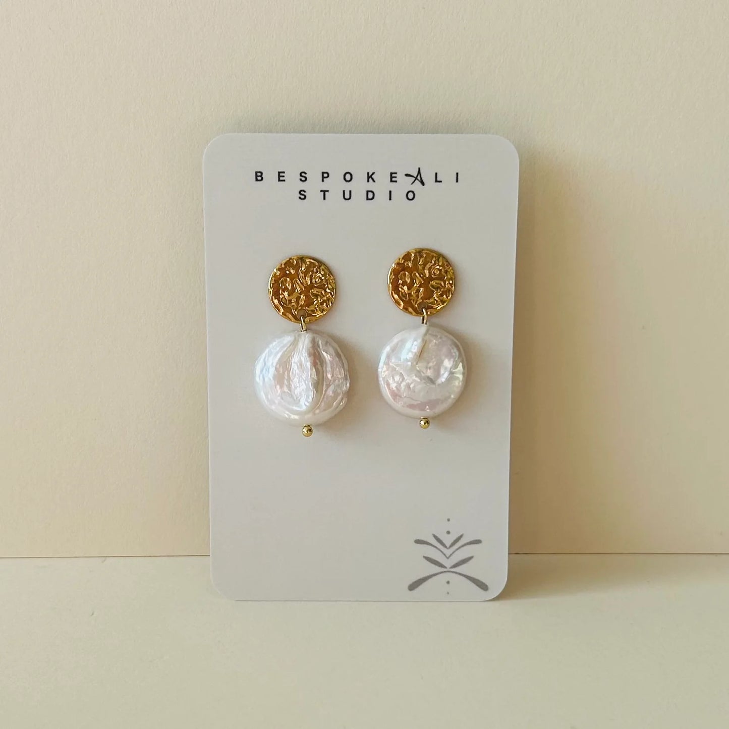 Ocean Pearl Earrings | BespokeAli Studio