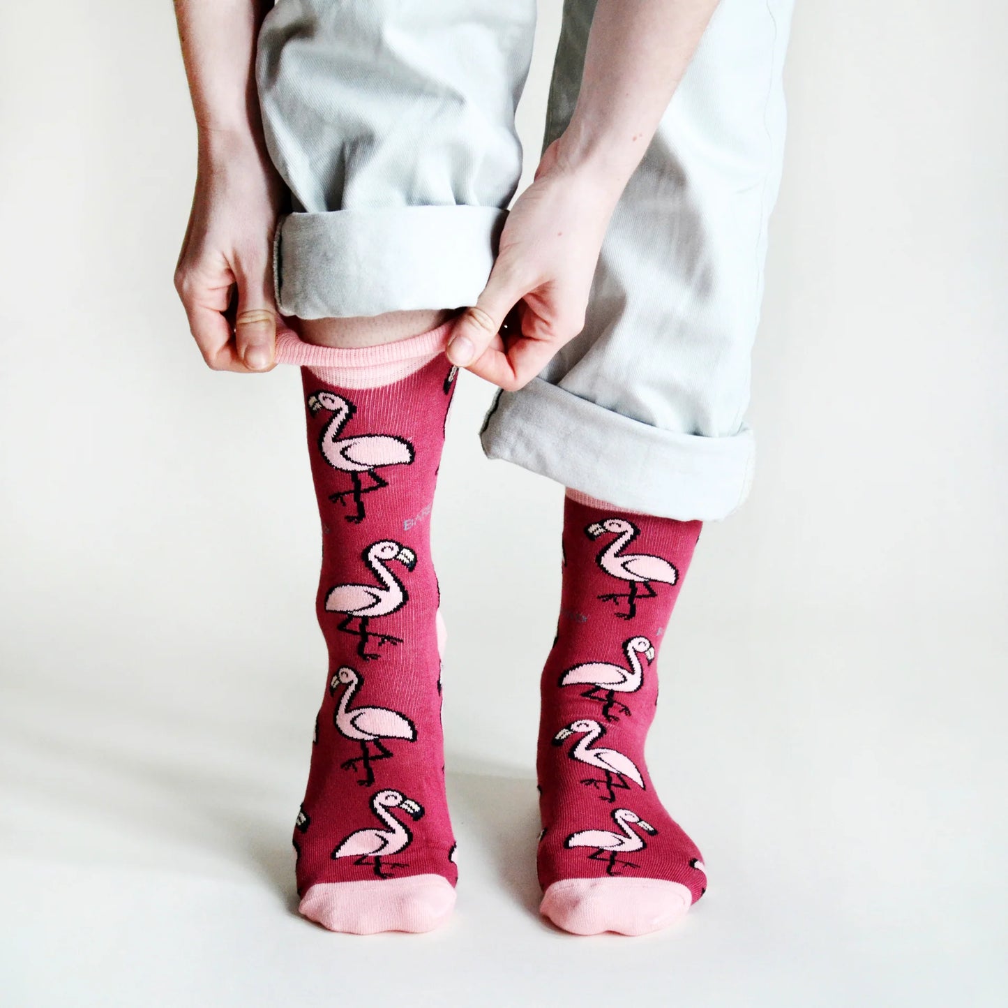 Save the Flamingos Socks
