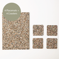 Beach Clean Recycled Placemats and Coasters Bundle | S\4