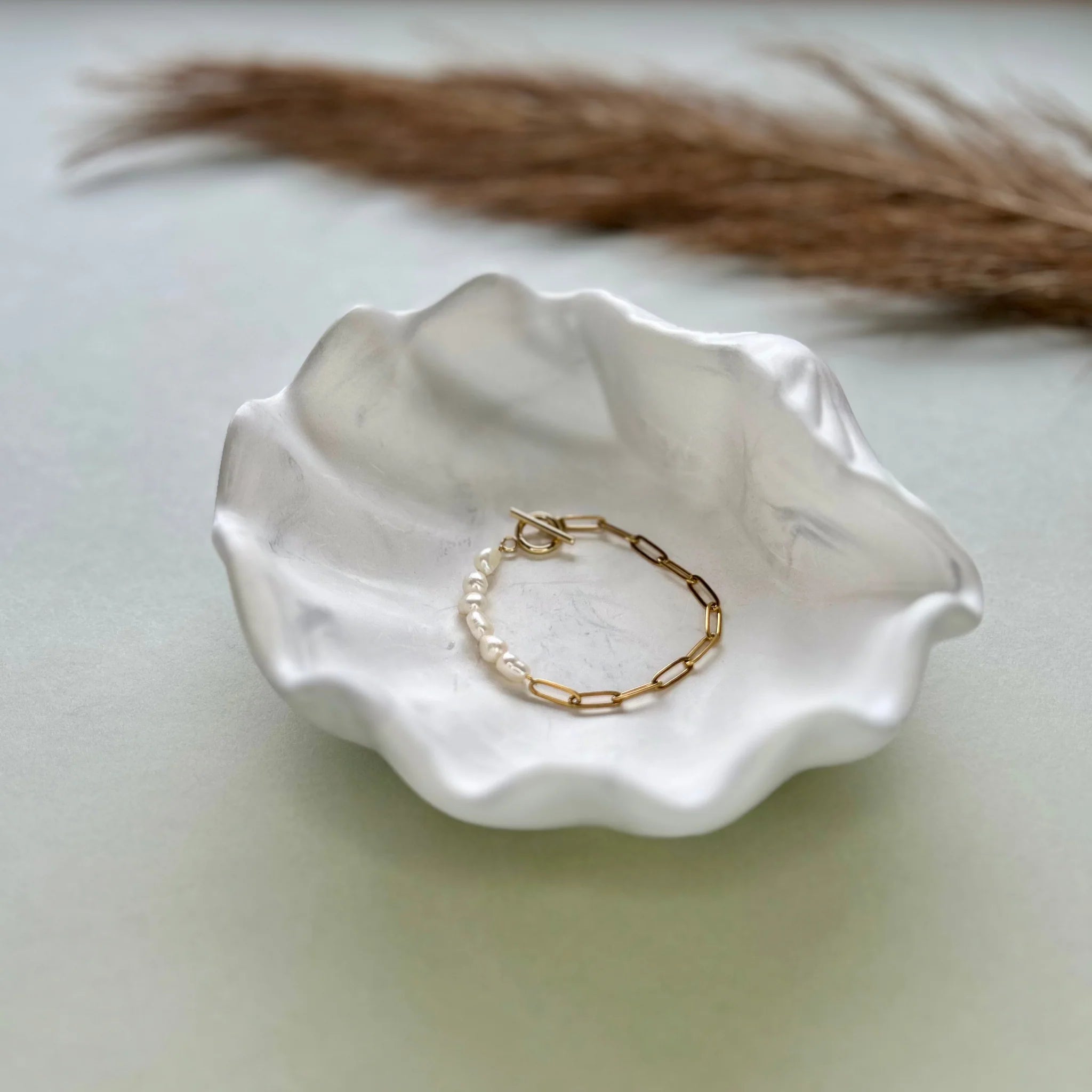 Wave Pearl Bracelet | BespokeAli Studio