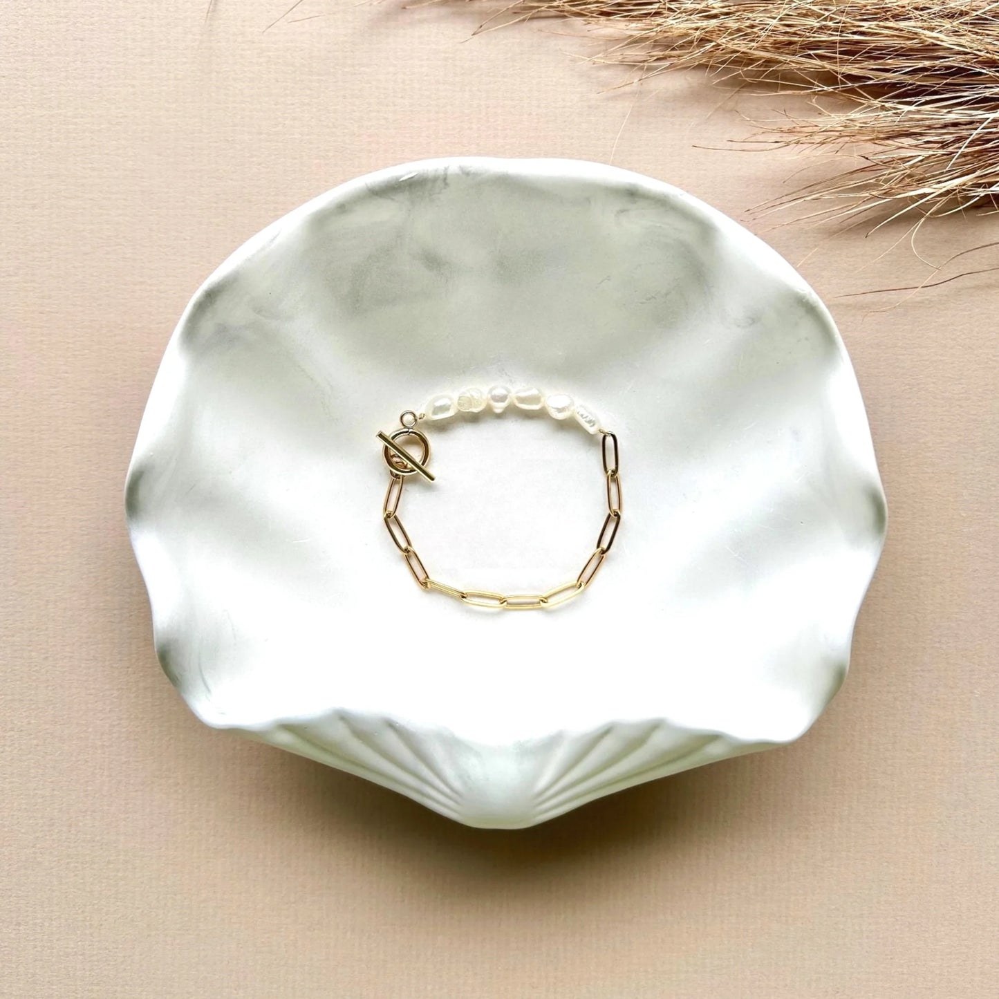 Wave Pearl Bracelet | BespokeAli Studio