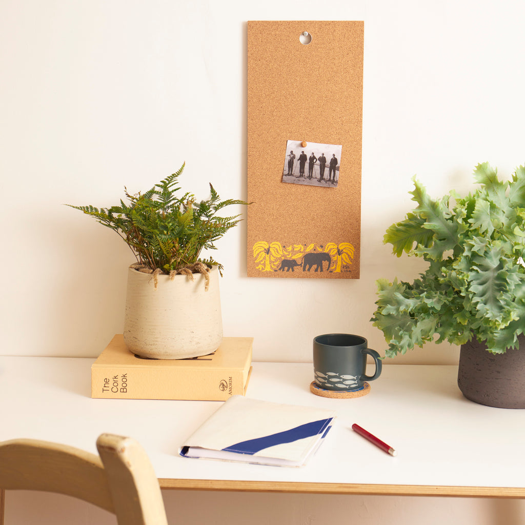 Cork Memo Board | Elephants & Bananas