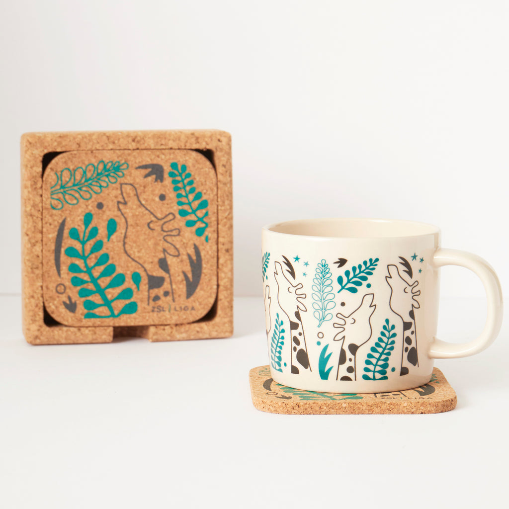 Cork Coasters | Giraffes