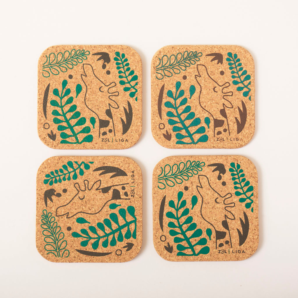 Cork Coasters | Giraffes