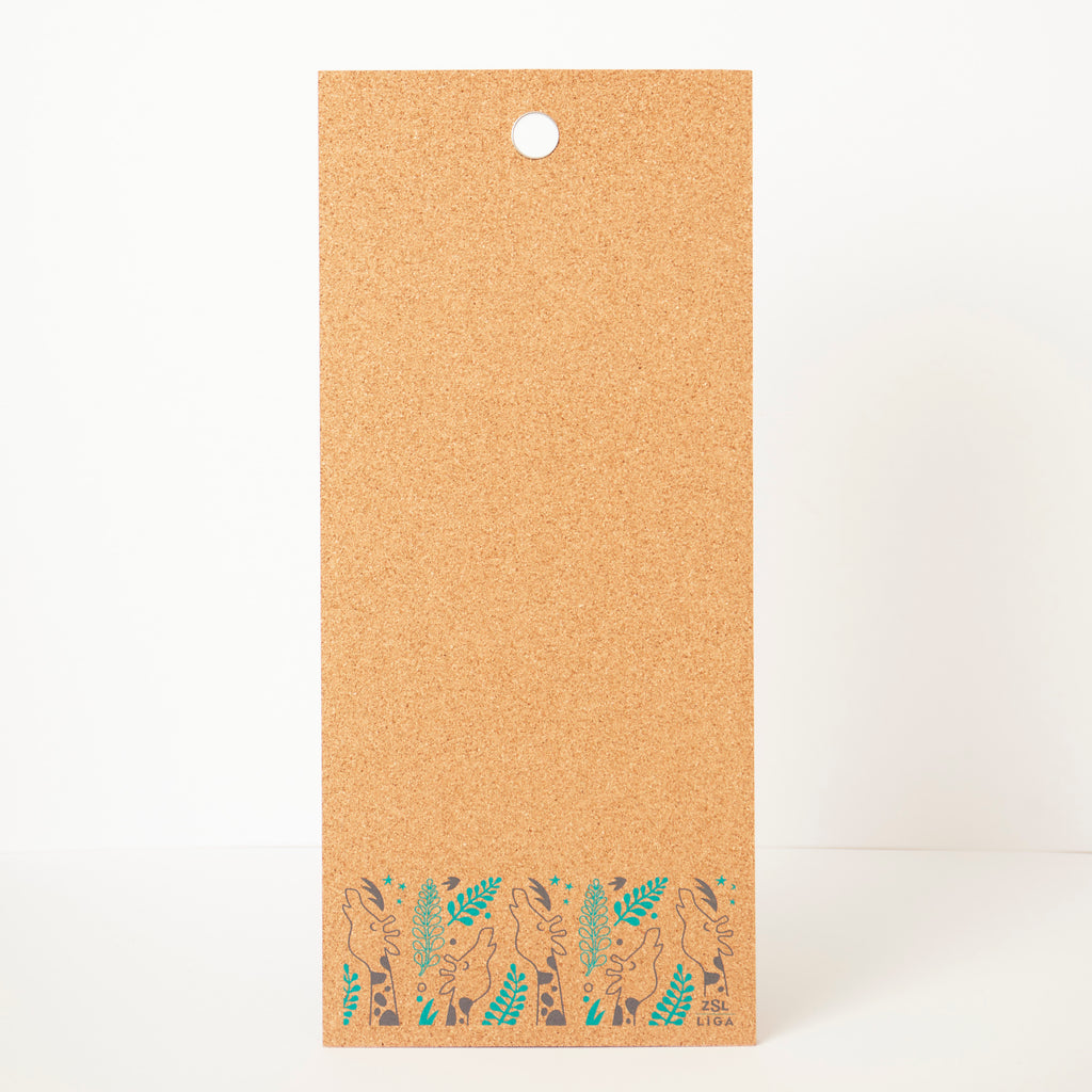 Cork Memo Board | Giraffes