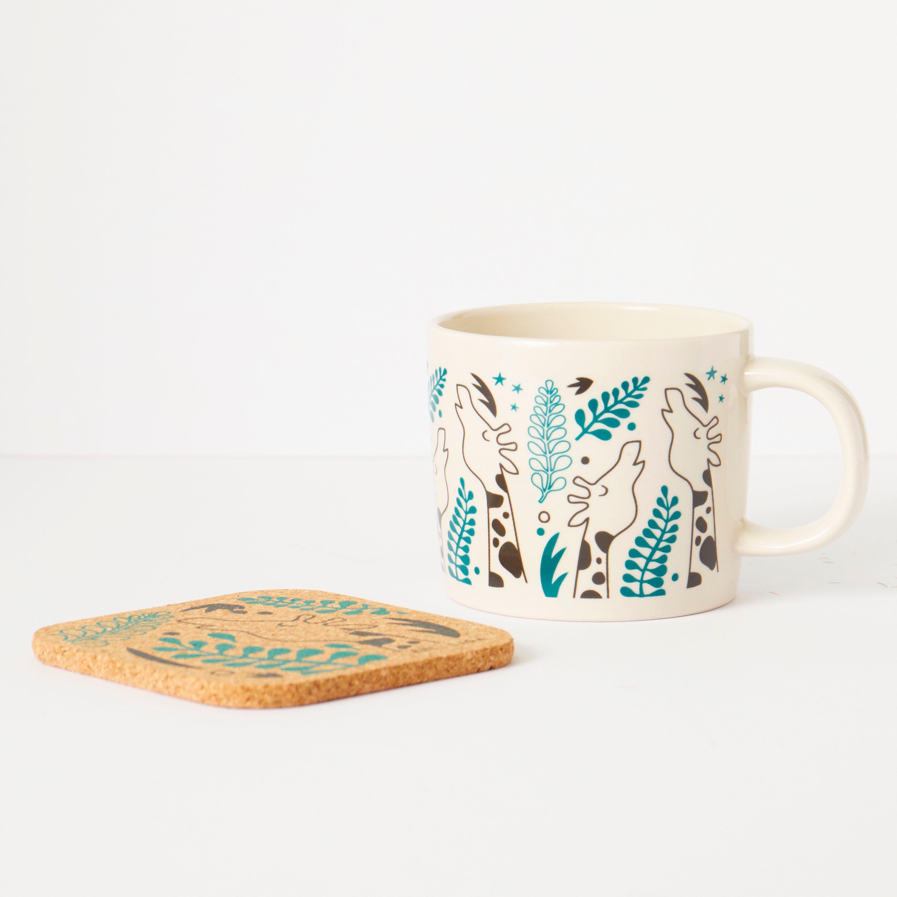 Stoneware Mug | Giraffes