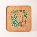 Cork Tray | Giraffes