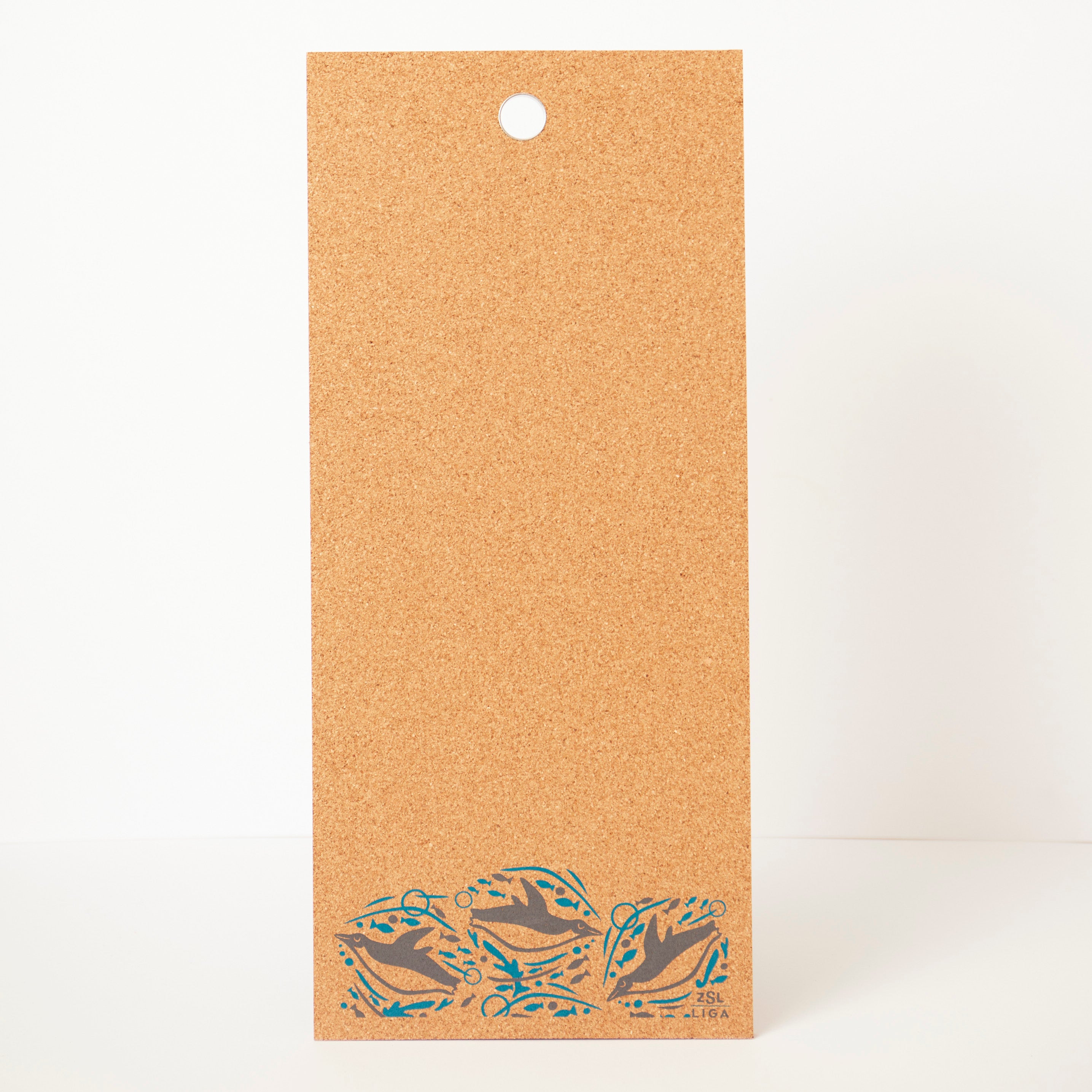Cork Memo Board | Swimming Penguins