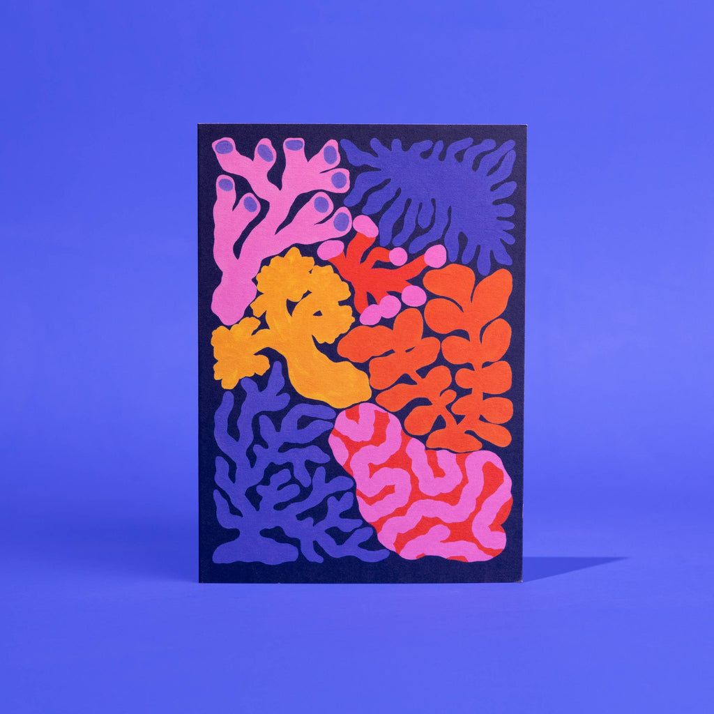 Coral Greetings Card