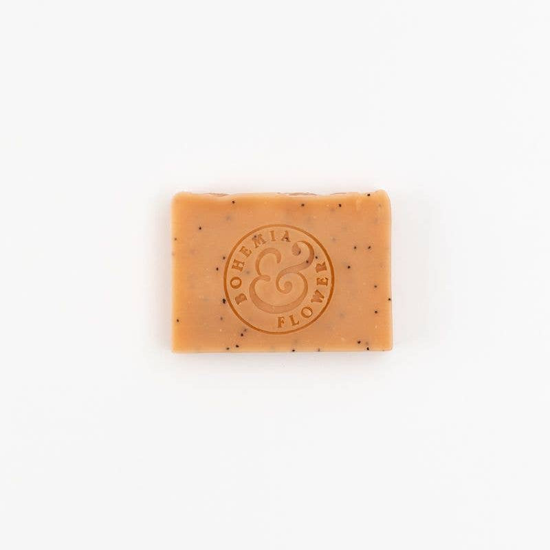 Garden Bar Soap - Pink Clay, Rose & Poppy Seed