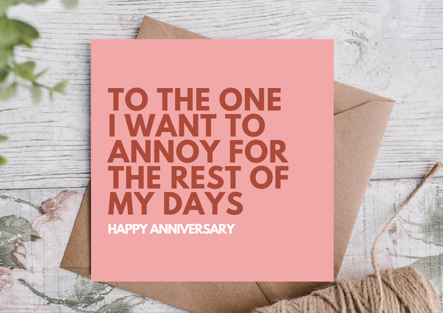 Anniversary Card