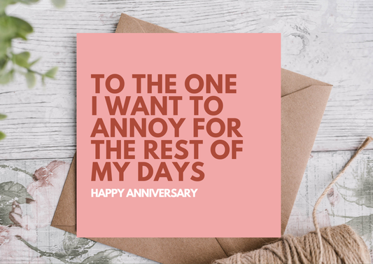 Anniversary Card