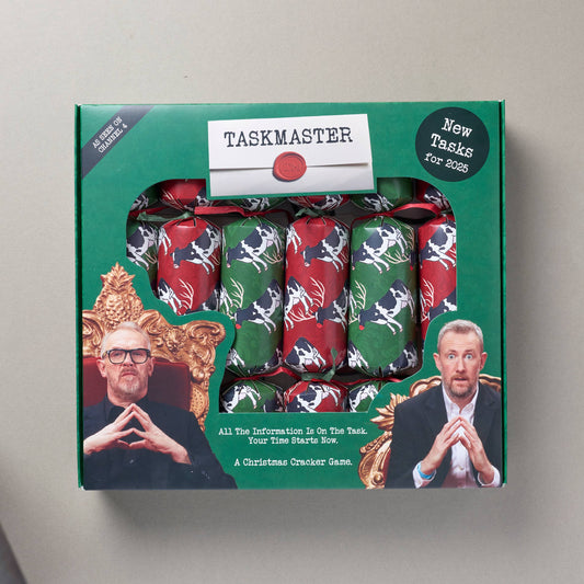 Official Taskmaster 2025 Christmas Crackers | Set of 6