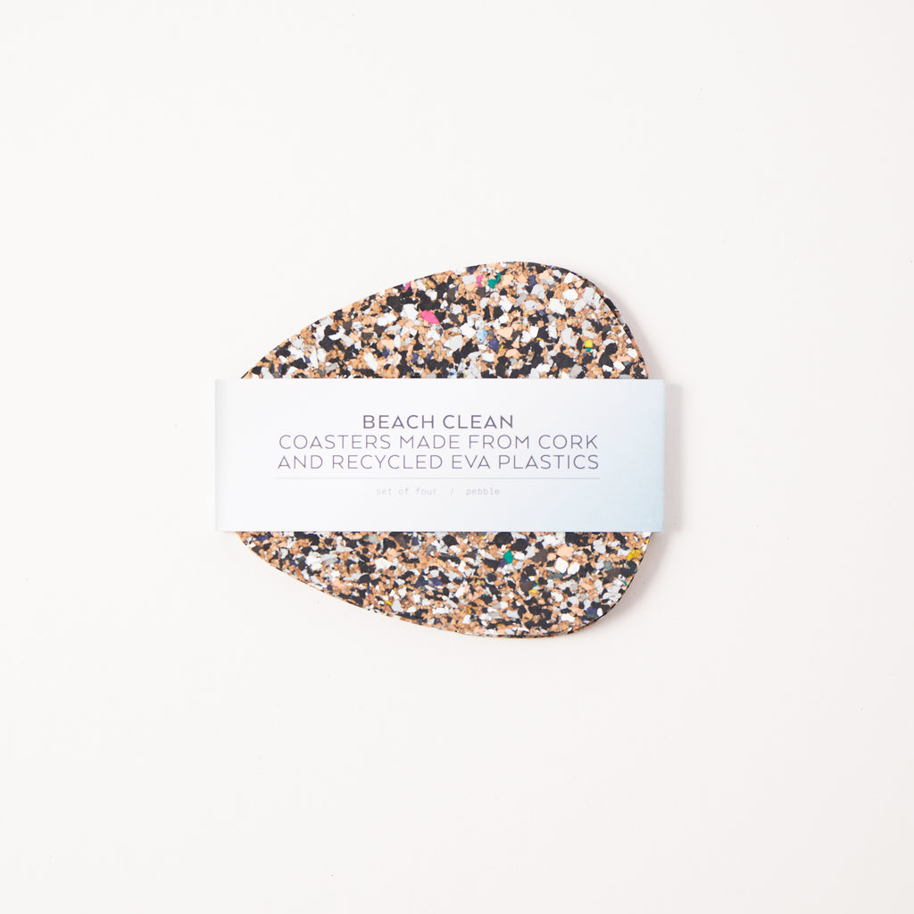 Beach Clean Coasters | Pebble